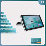 Autoraadio Ossuret 1DIN 10-tolline puuteekraan 360&deg; p&ouml;&ouml;ratav Android 13 GPS P1 4Core 1G 32G