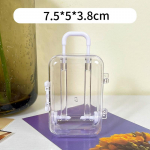 L&auml;bipaistev ehtekarp Loov mini pagasiruumi ehete korraldaja Lihtne k&otilde;rvar&otilde;ngad juuksen&otilde;elad hoiukarp lauaarvuti korraldajakarp