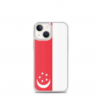 Coque T&eacute;lephone Drapeau Singapour &ndash; iPhone 13 mini