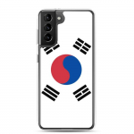 Coque T&eacute;l&eacute;phone Drapeau Cor&eacute;e du Sud &ndash; Samsung Galaxy S21 Ultra