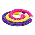 Kaalutud pehme vedruga hular&otilde;ngas v&ouml;&ouml;koos&otilde;bralik kokkupandav fitness-hular&otilde;ngas kaasaskantav kodune j&otilde;usaal meestele naistele t&auml;iskasvanutele keha v&ouml;&ouml;koht salendav treeningvarustus