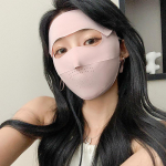 P&auml;ikesekaitsemask Traceless Women Eemaldatav Facekini Ice Silk Anti-ultraviolett suvine hingav &otilde;huke kate kogu n&auml;ole