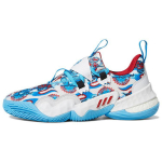 adidas Trae Young 1 Hiina uusaasta Unisex tossud Valge Sky-Rush Blue-Rush GY0300 40⅔
