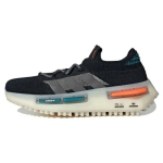 Adidas NMD_S1 Must T&uuml;rkiissinine Oranž Unisex Tossud Core-Black Grey-Five Off-White FZ5706 35⅔