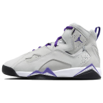 Air Jordan True Flight GS Base Grey Purple Venom Laste tossud Light-Base-Grey White Black 343795-052 36