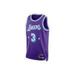 Nike Los Angeles Lakers Anthony Davis City Edition S&auml;rk Lilla Meeste Streetwear DB4032-505 M