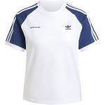 Adidas Originals X Sporty & Rich Koost&ouml;&ouml; Pullover Meeskonna kaelus Mugav L&uuml;hikeste varrukatega Raglaan T-s&auml;rk Naiste T-s&auml;rk Valge JI9275 S