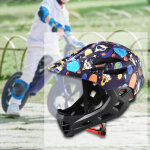 Children's Helmet, Lightweight And Easy to Carry, with Shock Absorption Chin Protection for Universe