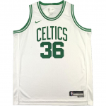 Nike X NBA koost&ouml;&ouml; Dri-Fit Boston Celtics Marcus Smart Moodne Pehme Mugav Lihtne Laste T-s&auml;rgid Valge 9Z2B7BX1P00-CELMS L