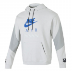 Nike Air Logo Tr&uuml;kitud Moodne Vabaaja Pullover Plaastert&ouml;&ouml;dega Kolledži Dressipluus Meeste dressipluus Hall HJ0274-009 M