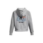 Under Armour raske frotee koomiksitegelase logotr&uuml;kiga kapuutsikas naistele Kapuutsikas Hall 1379834-011 S