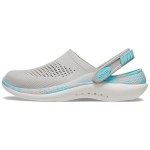Crocs Literide Lightning Kingad Marmorjas Muster Rannasandaalid Klotsid Unisex Sandaalid P&auml;rlvalge 207634-1DU 37-38