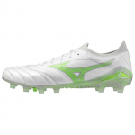 Mizuno Morelia Neo 4 B Elite Mugavad Mitmek&uuml;lgsed P&otilde;rutust Summutavad Vastupidavad Jalgpallikingad Unisex Jalgpallikingad Valge P1GA254237 44