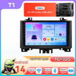 Ossuret Auto raadio Benz Sprinter Volkswagen Crafter 2006 - 2016 jaoks Traadita Carplay Android Auto multimeedia GPS Autoradio 360 Cam SWC BT T1 4Core 1G 32G A