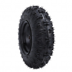 4.10‑6 Tagaratta rehv libisemiskindla pinnaga, raskeveokite kumm, 19 mm laagripuur ATV, neliratta, miniratta jaoks
