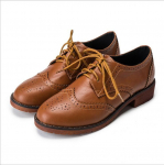 Suurused 34-43 Brogue Oxford Kingad Naiste Korterid Uus Kevad 2021 Moodsad Naiste Kingad sapatos femininos sapatilhas zapatos mujer 35 pruun
