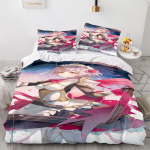 3D-Anime multifilmi voodipesukomplekt poiste toa tekikott 2/3 AU140 * 210 t&auml;issuuruses pestav kodukaunistus Baby 100x135cm