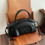 S&uuml;gis Talv Naiste K&auml;ekott Suure Mahutavusega Bowlingukott Vabaaja &Otilde;lakott Vintage Stiilis Pruunist Nahast K&auml;ekott KTY 36x11x18cm kohv