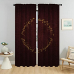 &Ouml;&ouml;sidega aknakardin tuppa 2 paneeli Elegantne toakardin Kodu interj&ouml;&ouml;rikardinad Halloweeni dekoratsioon Varjud Vahesein Laps W50xH70cmx2pcs-CL