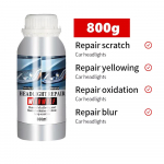 Autotulede parandus-poleerimiskomplekt Autotulede poleerimisvedelik 800ML Autotulede poleerimis-paranduskomplekt Headlight Restoration Sol