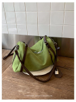 Naiste 2025 leopardimustriline suur kott: Mitmek&uuml;lgne k&auml;ekott ja crossbody kott naistele 32*12*19 cm roheline