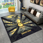 3D-koomiks Jurassic Parki dinosauruste ala vaip, suur vaip, elutoa diivani uksematt, libisemiskindel lapse p&otilde;randamatt 70x100cm(27x39im)