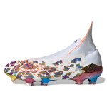 Paul Pogba x Stella McCartney x adidas Predator Freak+ FG Demonskin - Leopard Earth Explorer Meeste tossud Valge Pilvevalge Signaaloranž GX0225 40