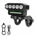 Kaasaskantav LED-esituli Mootorratta Spotlights 6 Valgustusrežiimi Laetav 8/5 LED 20/12 SMD Universaalne Veekindel Jalgrattatuled