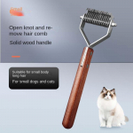Lemmikloomade koerahari Kassikam Isepuhastuv lemmikloomade karvade eemaldamise hari koertele Kassidele Hooldust&ouml;&ouml;riistad Lemmikloomad Koerte aksessuaarid Knotted comb