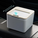 Intelligent, Induction-controlled Trash Can &ndash; Automatic Can, Easy to Clean, with Motion 4L_Creamy Yellow