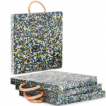 Ruudukujuline stabilisatsioonipadi kraana jalgadele 40 x 40 cm kuni 12 000 kg, komplekt 4 tk