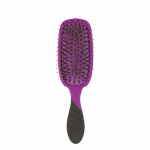 Brosse D&eacute;m&ecirc;lante - Wet Brush - Violet - 1 Pc - Poils Naturels - Brillance &Eacute;clatante lilla