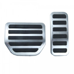For Land Rover Range Rover Sport Discovery 3/4 LR3/LR4 Fuel Brake Foot Rest pedals Plate,Non slip Accelerator brake Pads