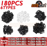 For Honda ight HR-V HRV Trim Panel Clips Bumper Fender Fastener Push Rivets