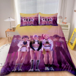 Saja Boys 3tk Tekikate Komplekt K-pop D-Demon H-Hunters Voodipesu Komplekt Tekikate Teismelistele Lastele Kingitused Magamistoa Kaunistus EU Single 135x200cm