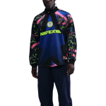 Nike FW25 Nigeeria meeskonna v&auml;ravavahi pusa laia l&otilde;ikega pikkade varrukatega jalgpalli T-s&auml;rk meestele tops IO0782-010 XL blue