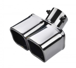 Tagumine toru Toyota Yaris Cross MXPB10, MXPB15, MXPJ10, MXPJ15 jaoks, Roostevaba teras, Summuti l&otilde;ikur, One size must