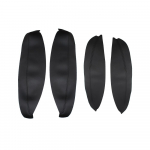 4 tk Siseukse k&auml;epideme paneelid K&auml;etugi Mikrofliis Nahast Kate Kaitsev Liist Nissan Qashqai J10 2007 2008 2009 - 2014 2015 jaoks 4pcs must