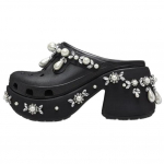 SIMONE ROCHA x Crocs kerged jalasussid EVA-st h&otilde;&otilde;rdumiskindlate varvastega naiste mustad 38-39 must