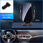 For Bmw X1 X2 X3 X4 X5 X6 X7 2 3 5 7 series Wireless Charging Magnetic Car Phone Holder Base Charger Auto Accessories For iPhone B-3 series M3 M4
