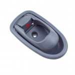 Black or Dark Grey ide Door Handle Front or Rear Left or Right For Hyundai Elantra 1996-2000,Kia Spectra 1.8L 2002 2003 2004 Left Side X1 hall
