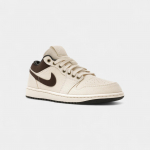 Jordan 1 Low Premium Pale Ivory Off Noir Baroque Brown 40.5 pruun