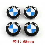 -4Pc 56mm 68mm BMW Emblem For BMW Wheel Hub Caps For BMW 3 Series 5 Series E60 E90 F10 F30 E46 E39 X5 E53 E70 E38 Z4 accessory 68MM Blue White