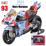 Maisto 1:18 #93 Marc Marquez #73 Alex Marquez 2024 Gresini Racing MotoGP valatud sulamist mootorratta mudelite kogu kingitus m&auml;nguasi