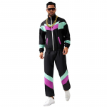 80ndate Vintage Disco Hip Hop Blaster P&uuml;kskost&uuml;&uuml;m Meeste ja Naiste T&auml;iskasvanute Tantsukost&uuml;&uuml;m S