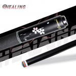 OKHEALING S&uuml;sinikkiust Piljardikepi pulk (Professionaalne musta tehnoloogiaga madala deflekteeruvusega piljardikepikepik, 12,5 mm otsik, 147 cm) 12.5mm