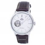 Renoveeritud Orient Classic-Elegant avatud s&uuml;damega automaatne RA-AG0002S10B meeste k&auml;ekell valge/h&otilde;be