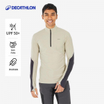 Decathlon Kiiresti kuivav pikkade varrukatega UV-kaitsega T-s&auml;rk L