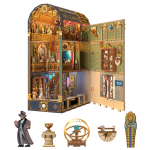 Tonecheer raamaturiiul 3D pusle isetegemiseks miniatuurse puidust raamatu raamaturiiuli isetegemise komplekt algajatele ja s&uuml;nnip&auml;evakingikomplekt, nukumajad, raamatuotsad, koputused,