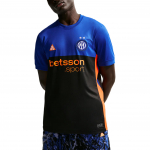 Nike &times; Inter Milan ACG Seeria SE 2026 Hooaeg F&auml;nniversioon Dri-FIT Kiiresti Kuivav &Uuml;mmarguse Kaelusega L&uuml;hikeste Varrukatega Jalgpallis&auml;rk Meeste &Uuml;laosad IM6998-413 S